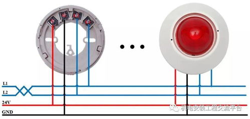 青鸟消防火灾自动报警系统 常用 产品接线图